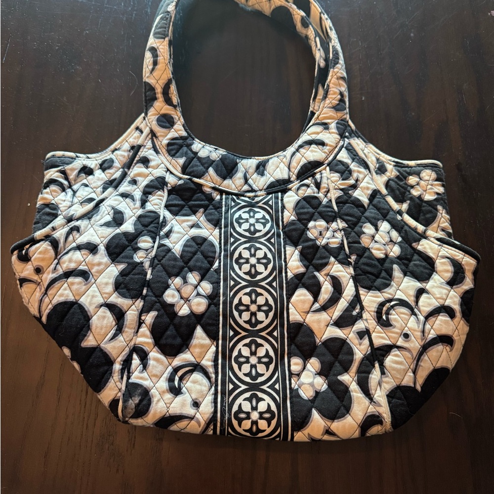 Vera Bradley Black and White Quilted Women's Bag